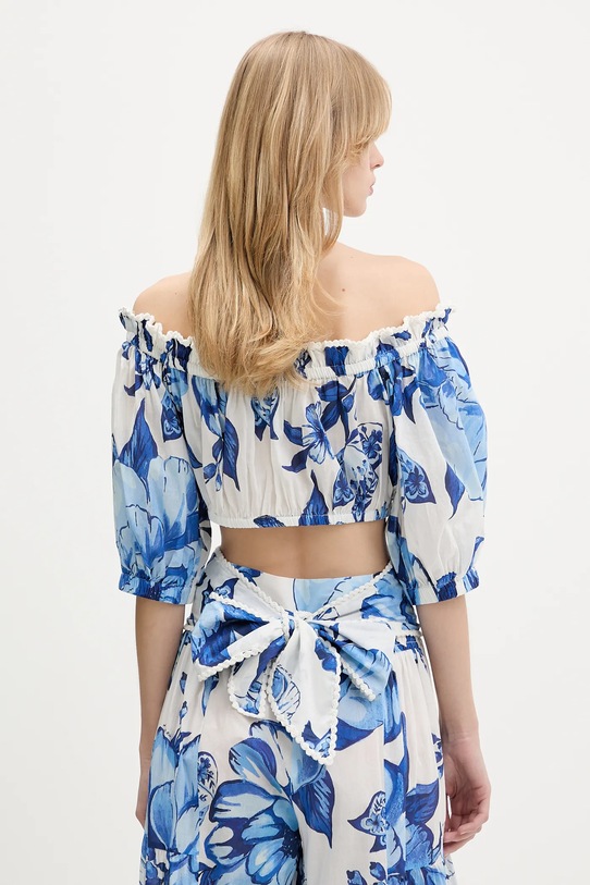 Odzież Farm Rio bluza bawełniana 344714 niebieski