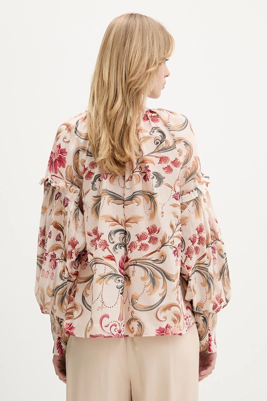 Odzież Farm Rio bluzka bawełniana 345086 różowy