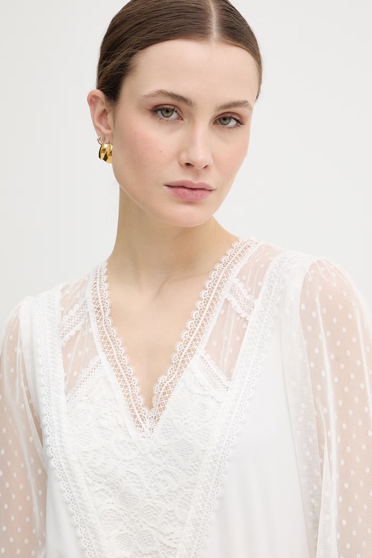 Morgan bluzka biały TAGADO