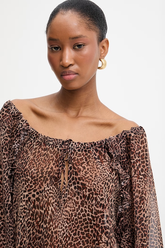 Morgan bluzka brązowy OWAY.F