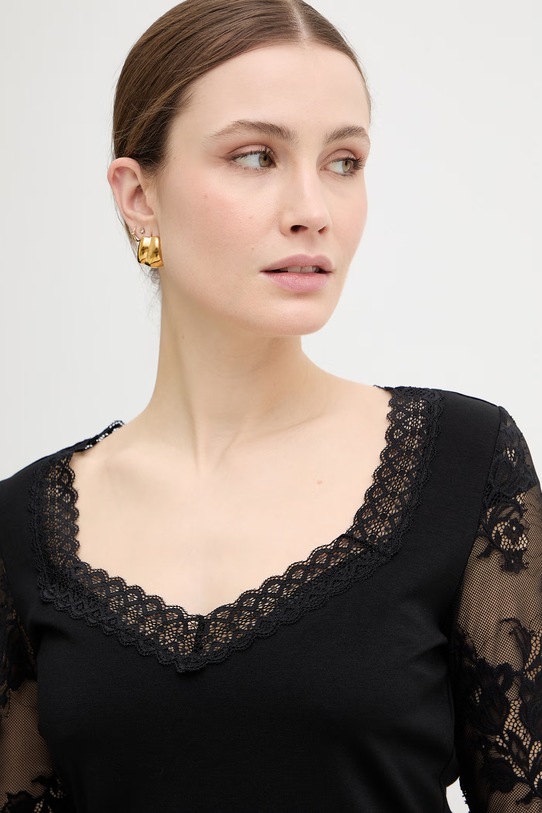 Morgan bluzka czarny TANKA