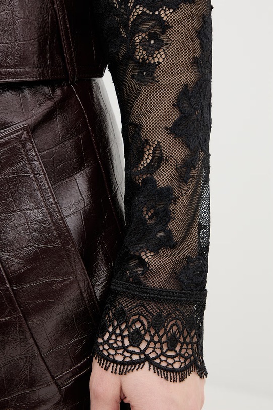 Morgan bluzka TANKA czarny