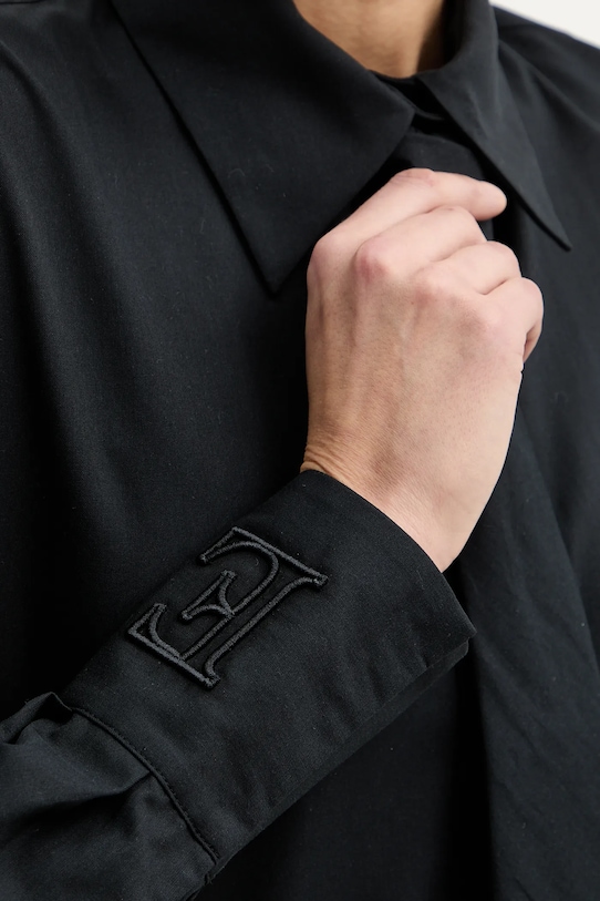 Elisabetta Franchi koszula bawełniana CA15261E2 czarny