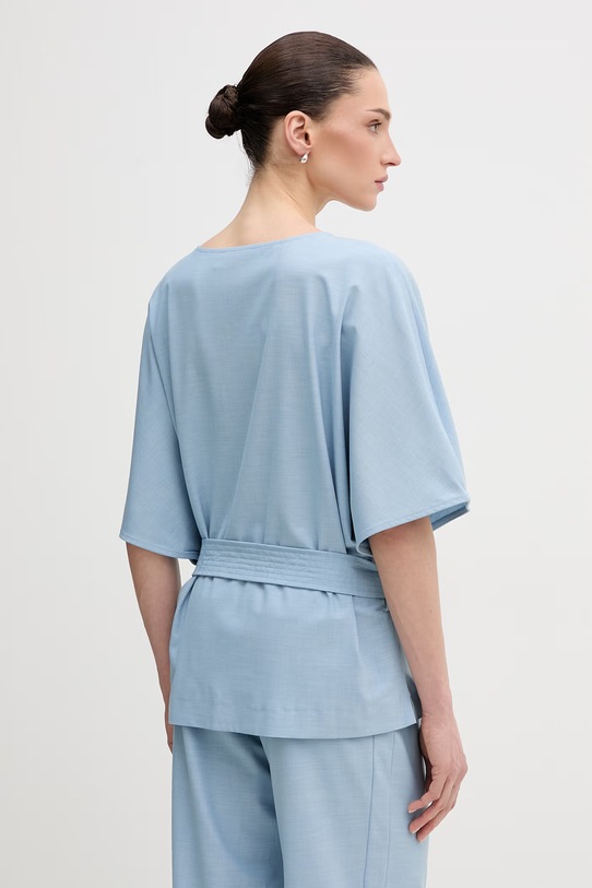 Odzież Mos Mosh bluzka Rikas 178320 niebieski
