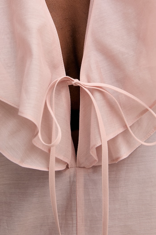 Μπλούζα με προσθήκη μεταξιού Marella FARAONE 2613161074200 ροζ