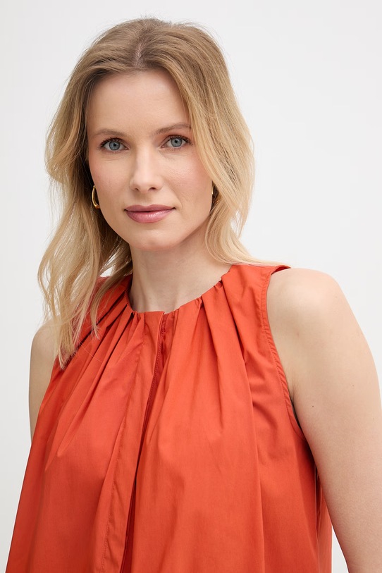 Marella рубашка для женщин с хлопком Emme by Marella оранжевый 2615161042200