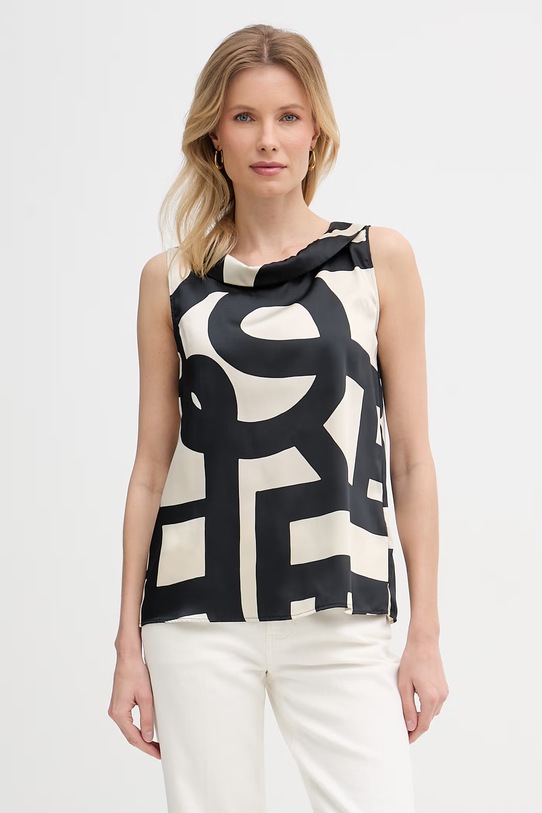 Marella bluzka damska Emme by Marella czarny 2615161142200