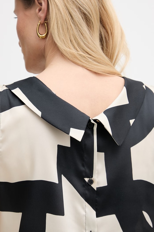 Marella bluzka damska Emme by Marella 2615161142200 czarny