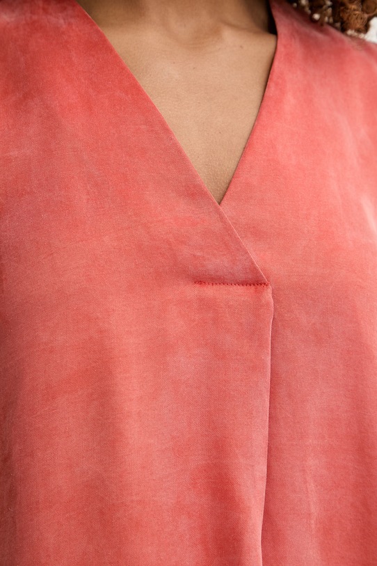 Marella blúzka s ramienkami dámska z lyocellu Emme by Marella 2615161182200 ružová