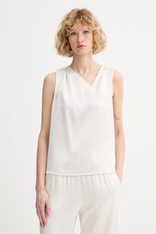 Calvin Klein bluza ženska bež LV044F144G