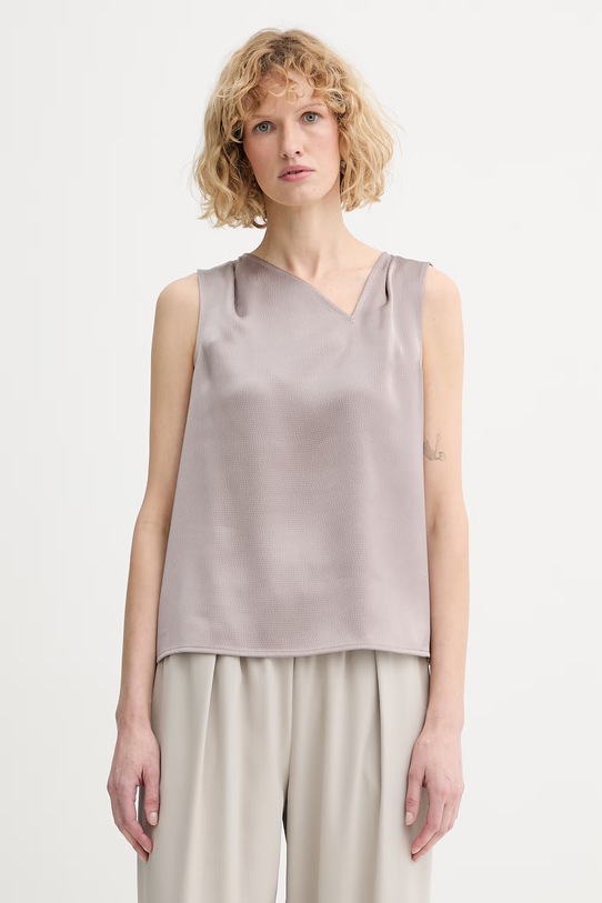 Calvin Klein bluza za žene smeđa LV044F144G