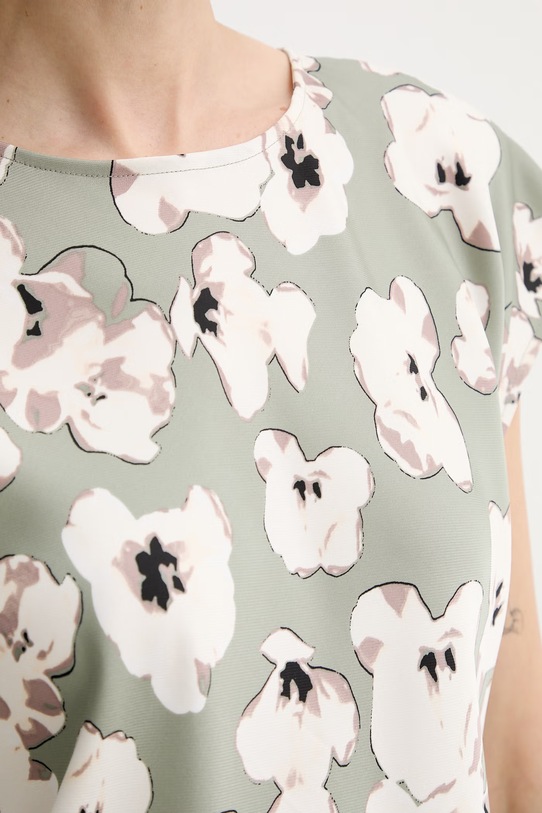 Calvin Klein bluza za žene LV044F148G zelena