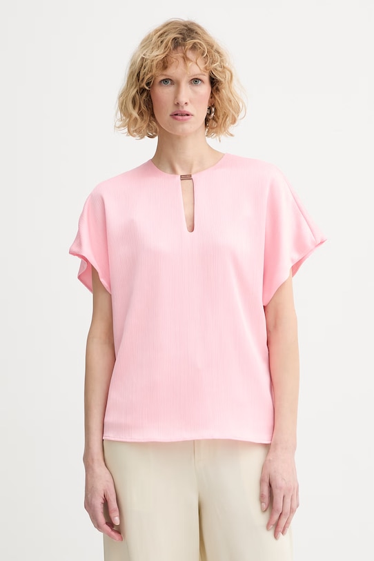 Calvin Klein blúzka dámska ružová LV044F150G