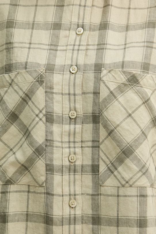 Barbour cămașă pentru femei, din in Orla LSH1732 verde