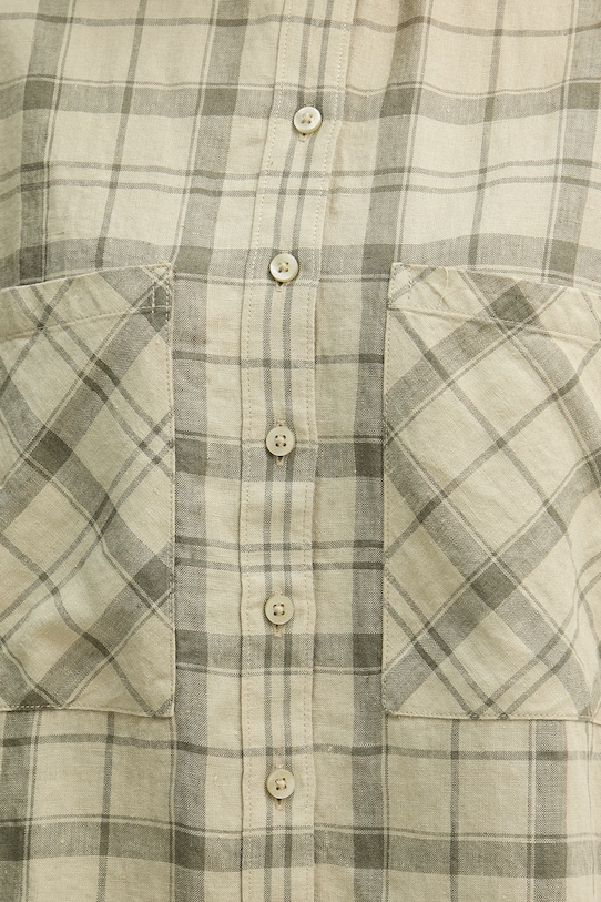 Barbour cămașă pentru femei, din in Orla LSH1732 verde