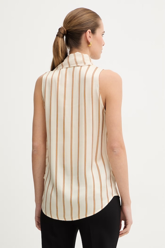 Odzież Simona Corsellini bluzka P26CPTO00401 beżowy