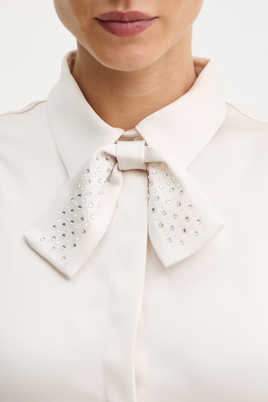 Simona Corsellini koszula damska P26CECA10101 beżowy