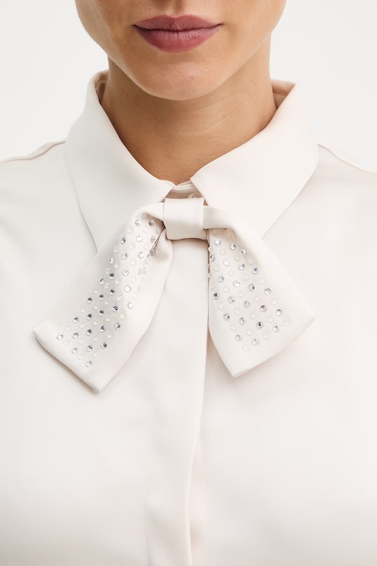 Simona Corsellini koszula damska P26CECA10101 beżowy