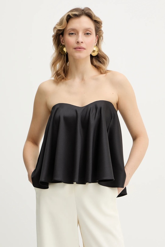 Twinset bluzka pozostałe czarny 261TP2254