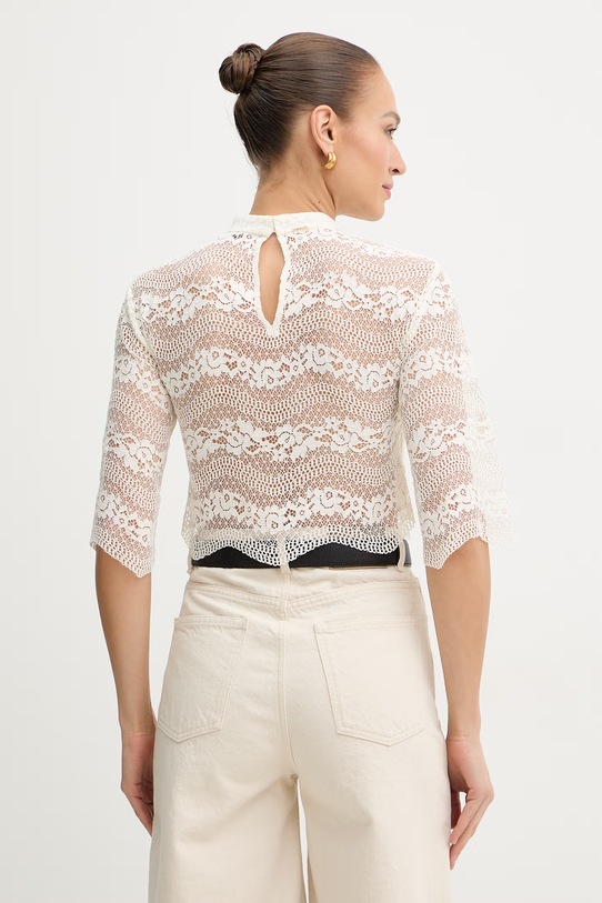 Odzież Twinset bluzka damska 261TP2900 beżowy