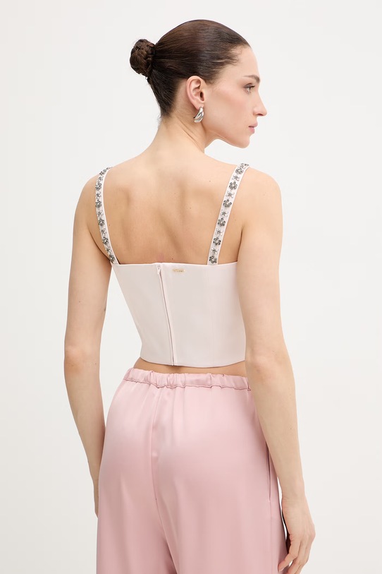 Odzież Twinset bluzka 261TP2413 różowy