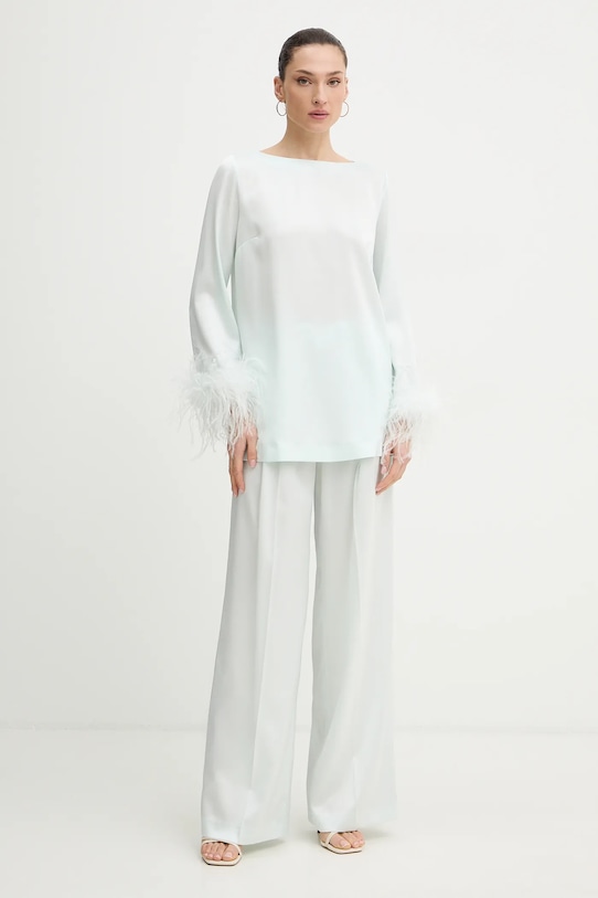 Блузка Twinset 261TP2424 бирюзовый SS26