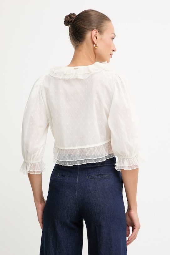 Ρούχα Twinset Πουκάμισο γυναικείο 261TT2400 μπεζ