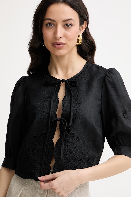 Twinset bluză pentru femei, cu in negru 261TT2120