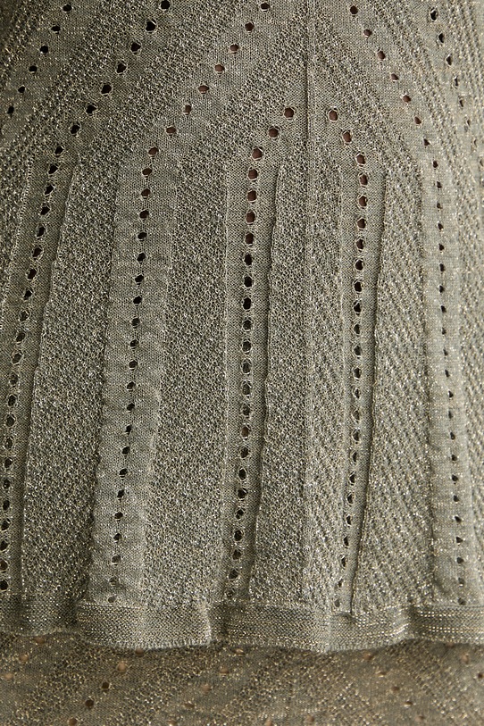 Twinset bluza ženska z lanom 261TT3210 zelena