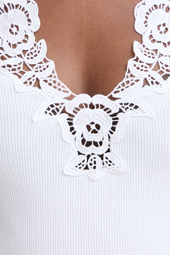 Twinset T-shirt γυναικείο βαμβακερό 261TT2361 λευκό