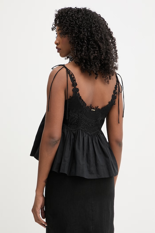 Odzież Twinset bluzka damska 261TT2141 czarny