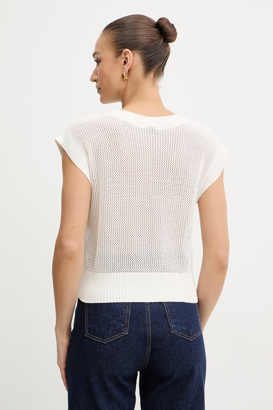 Odzież Twinset damskie bawełniane 261TT3310 beżowy