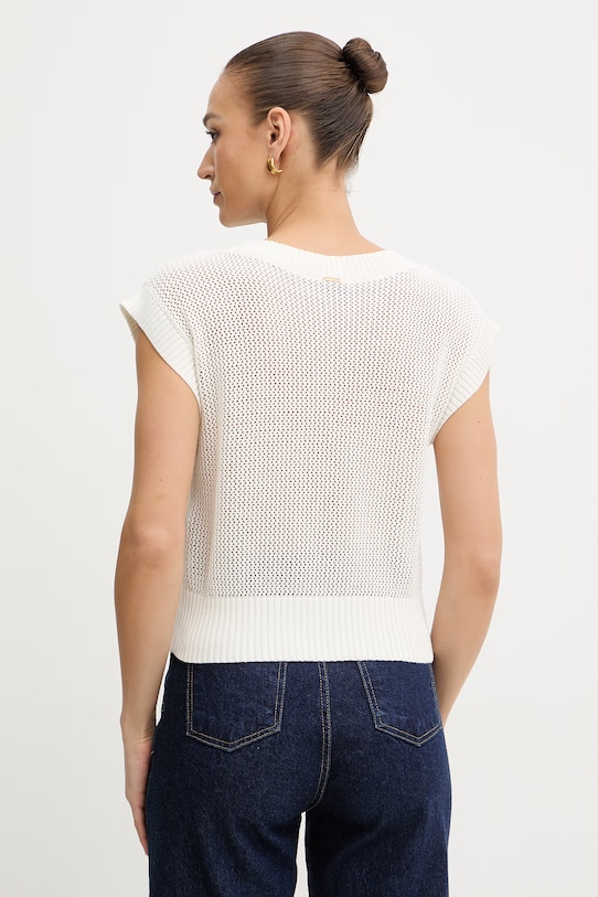 Odzież Twinset damskie bawełniane 261TT3310 beżowy