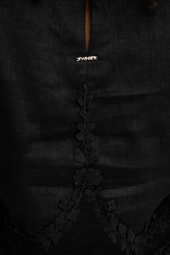 Twinset μπλούζα γυναικεία λινή 261TT2182