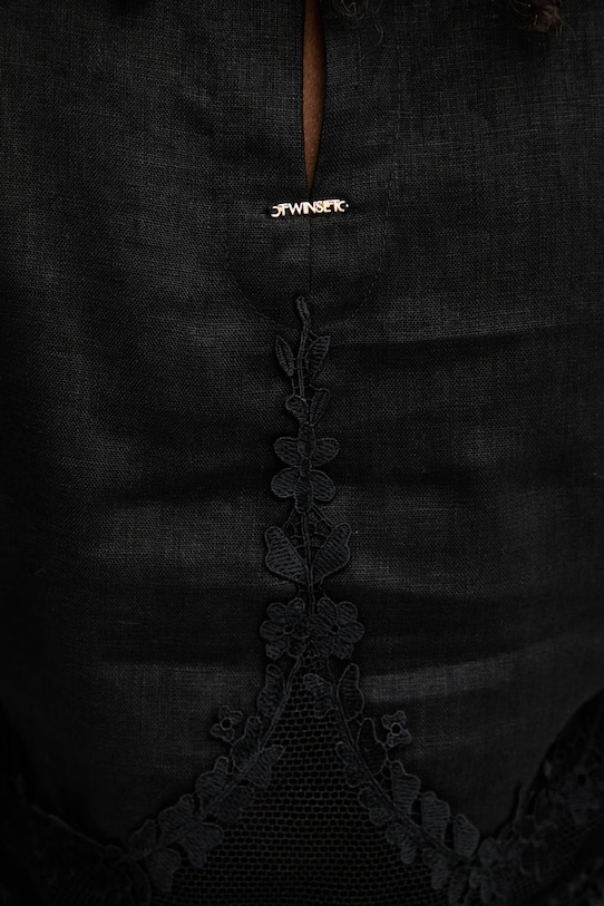 Twinset μπλούζα γυναικεία λινή 261TT2182