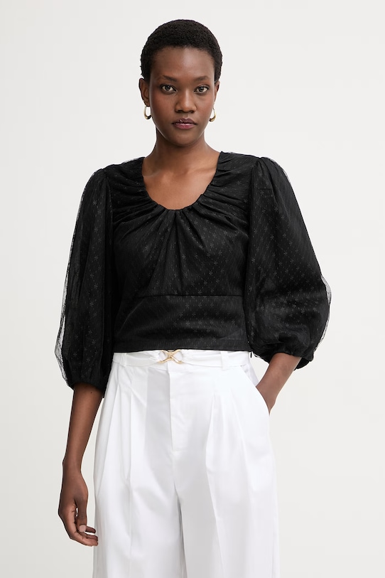 Twinset bluza ženska črna 261TT2401