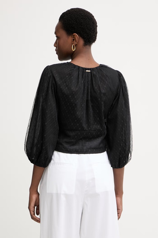 Oblačila Twinset bluza ženska 261TT2401 črna