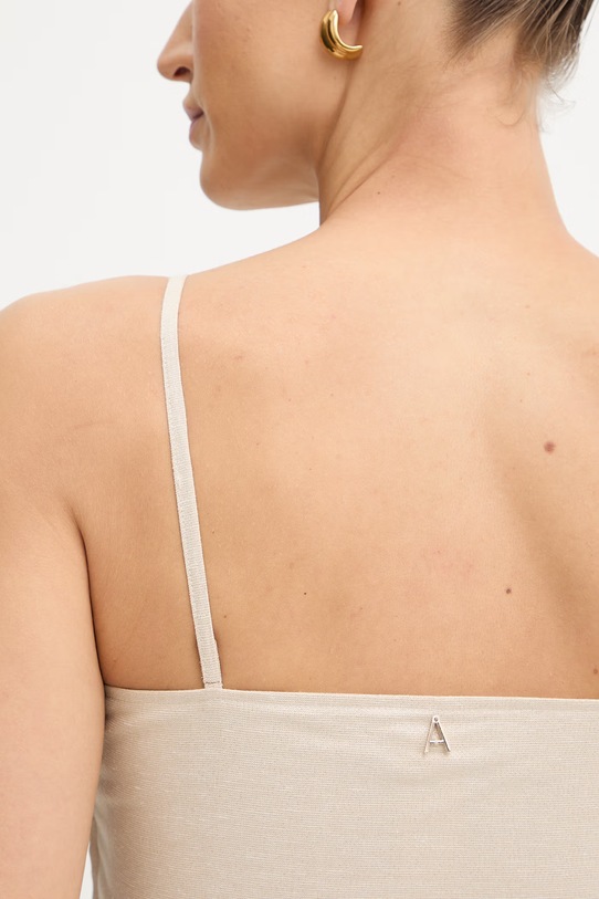 Twinset bluzka damska z bawełną 261AT2074 beżowy