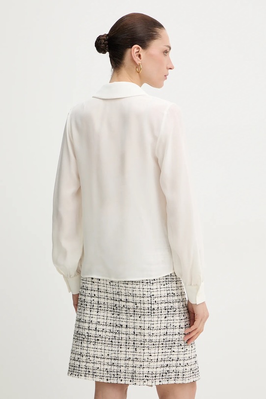 Odzież Luisa Spagnoli koszula jedwabna Balda 542842 beżowy