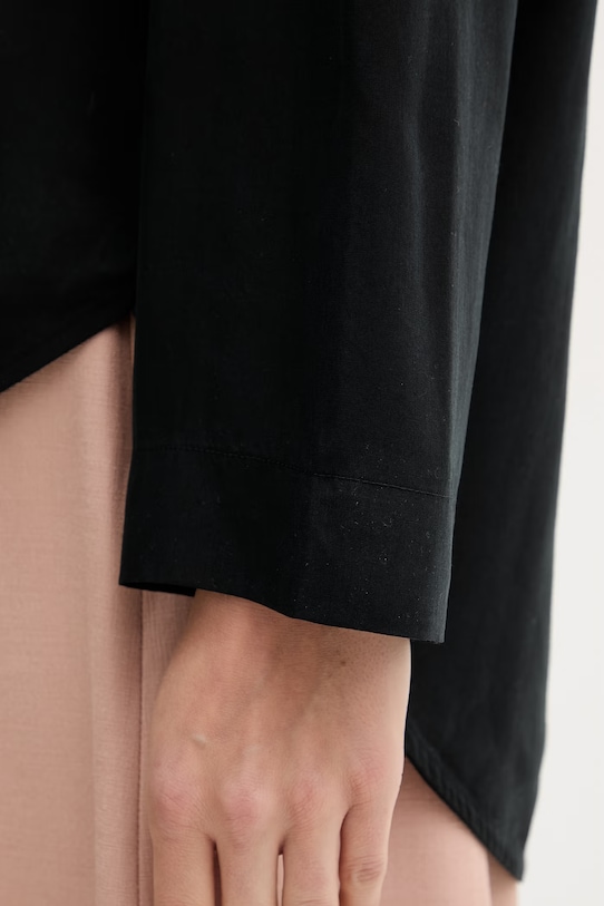 Sisley Блуза дамска лиоселова 51MRLQ0AH черен