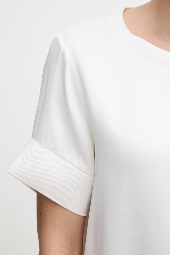 Sisley bluzka damska z wiskozy 52BZLQ0AN beżowy