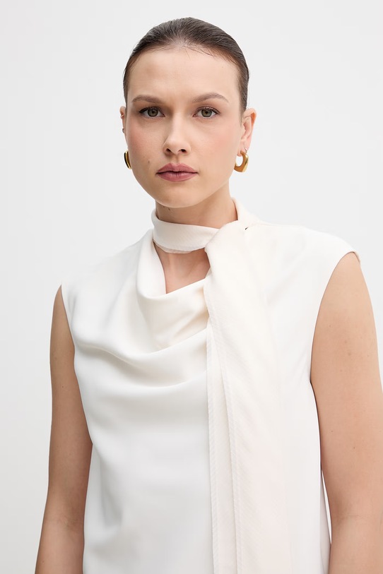 Sisley dámska blúzka béžová 5SLFLQ0AS