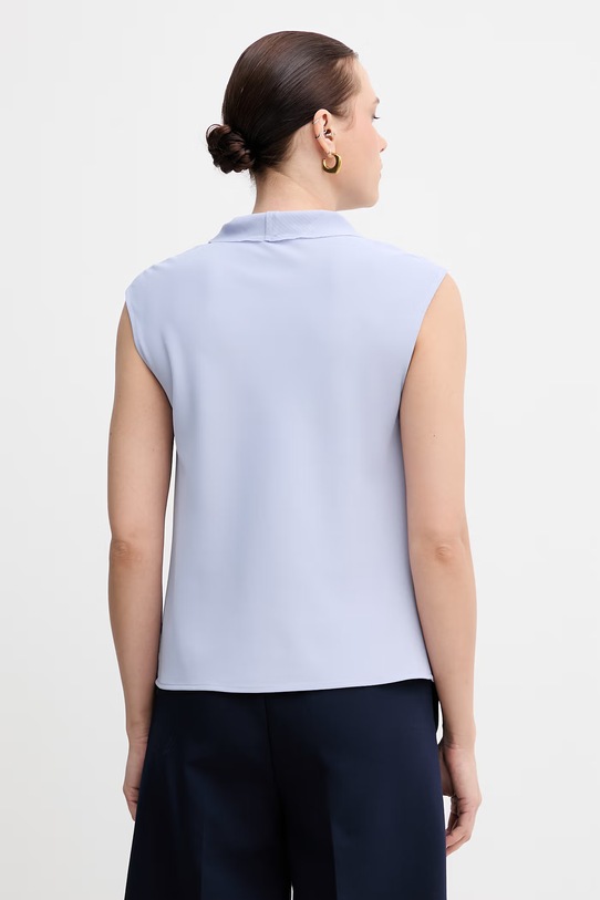 Odzież Sisley bluzka damska 5SLFLQ0AS niebieski