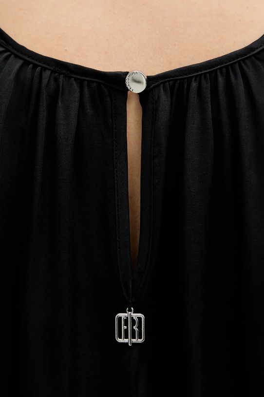 Fracomina bluzka z domieszką jedwabiu FR26ST1032W58401