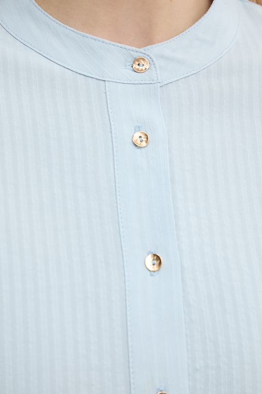 United Colors of Benetton bluzka damska z wiskozą 5X0VDQ0DD niebieski