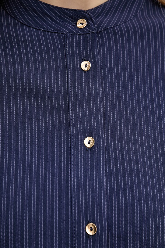 United Colors of Benetton bluzka damska z wiskozą 5X0VDQ0DD granatowy