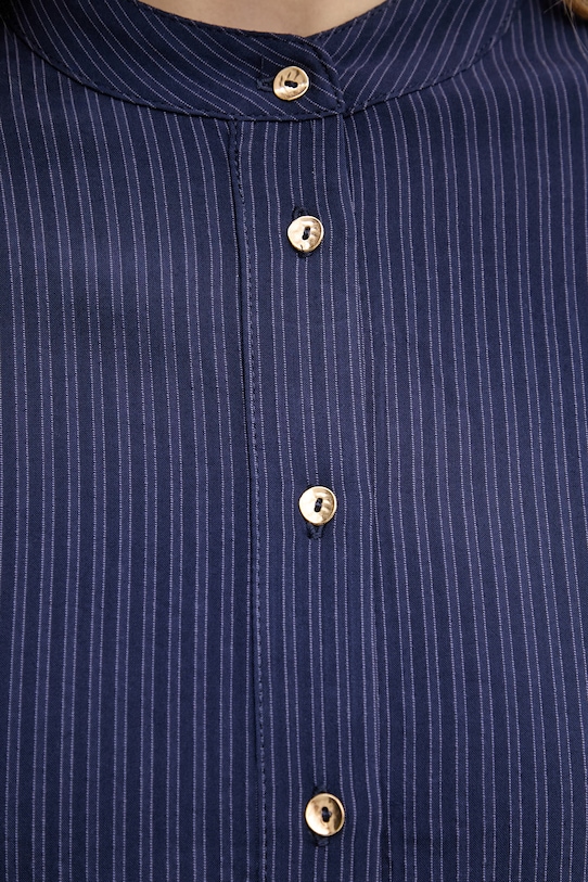 United Colors of Benetton bluzka damska z wiskozą 5X0VDQ0DD granatowy