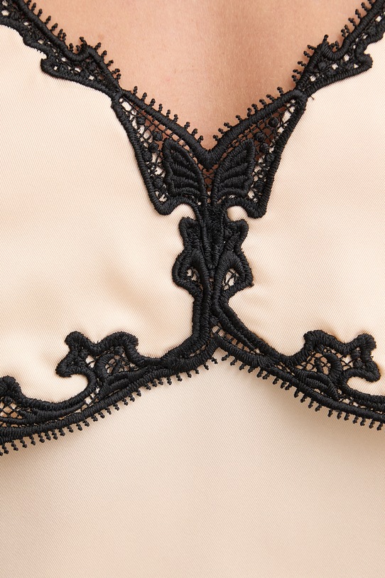 Pinko bluzka na ramiączkach damska 106893.A3AV pomarańczowy