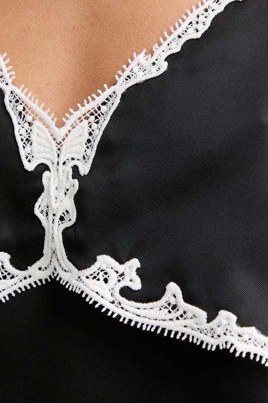 Pinko μπλούζα με τιράντες γυναικεία 106893.A3AV μαύρο