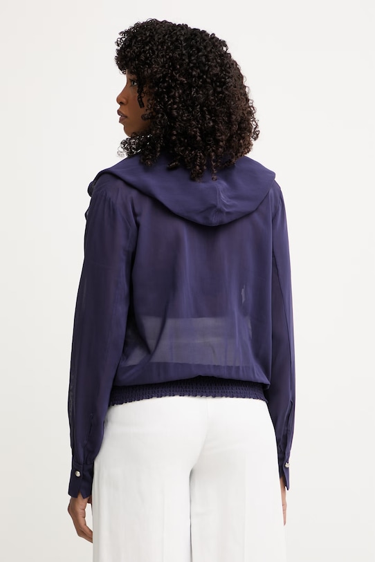 Pinko bluzka damska z wiskozą 106848.A3B2 fioletowy SS26